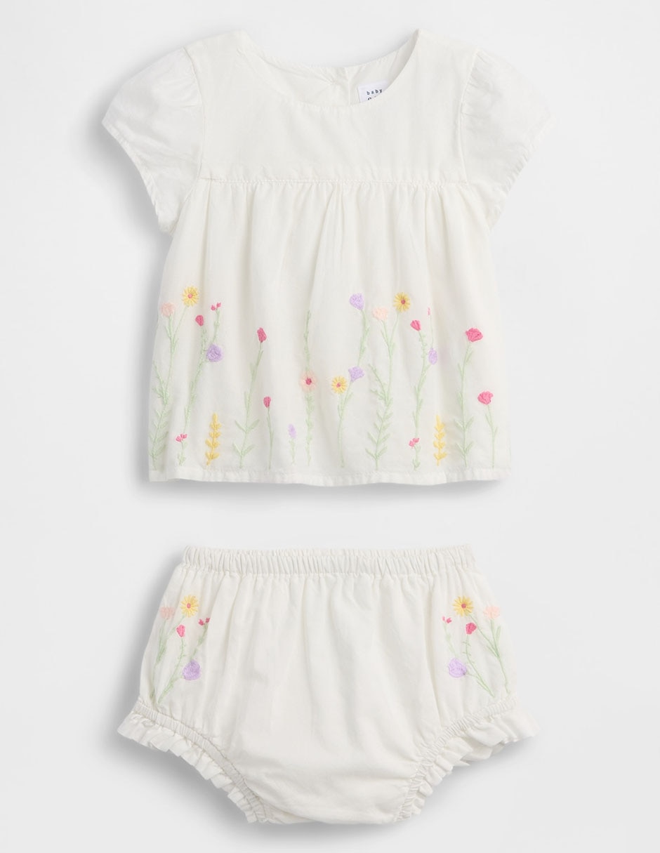 Conjunto de algodón para bebé niña Conjunto de algodón para bebé niña