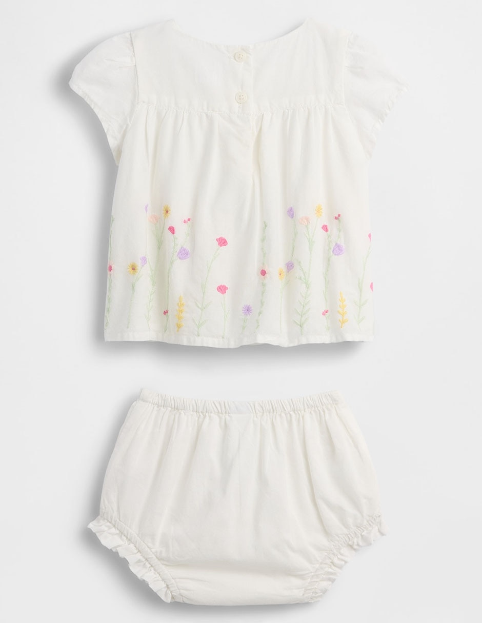 Conjunto de algodón para bebé niña 2