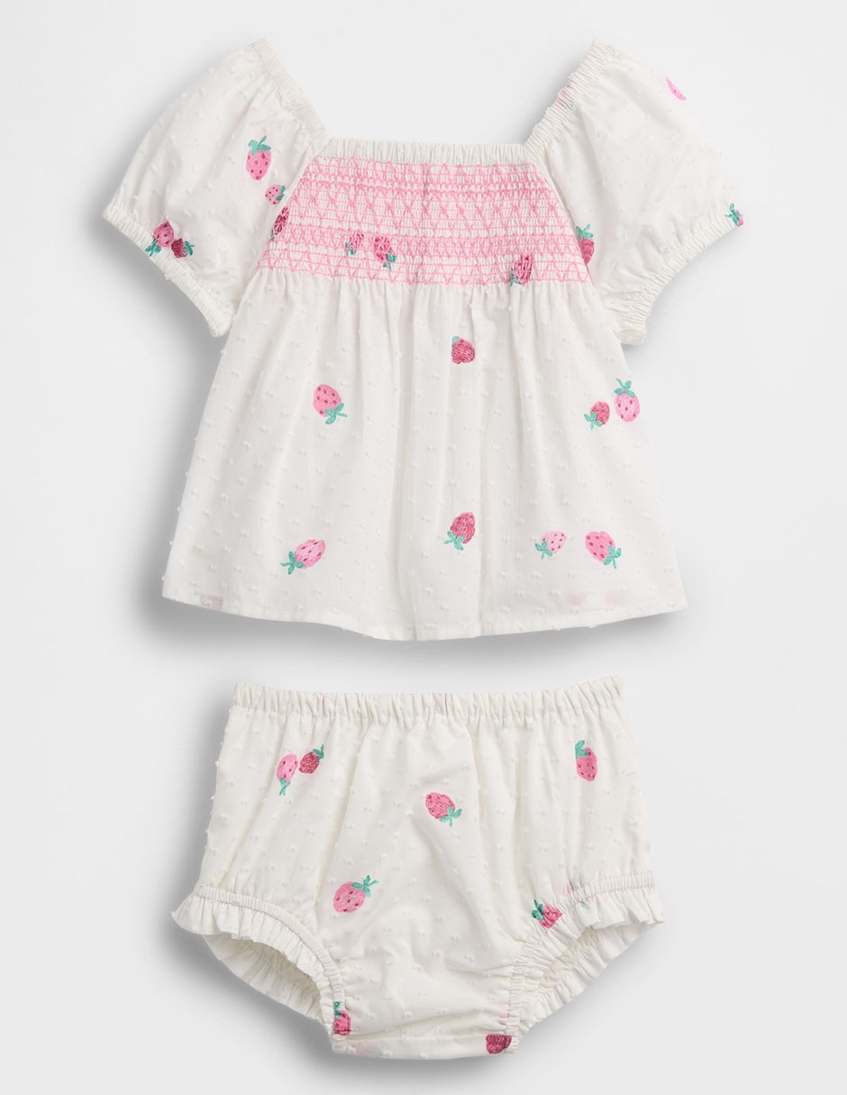 Conjunto de algodón para bebé niña Conjunto de algodón para bebé niña