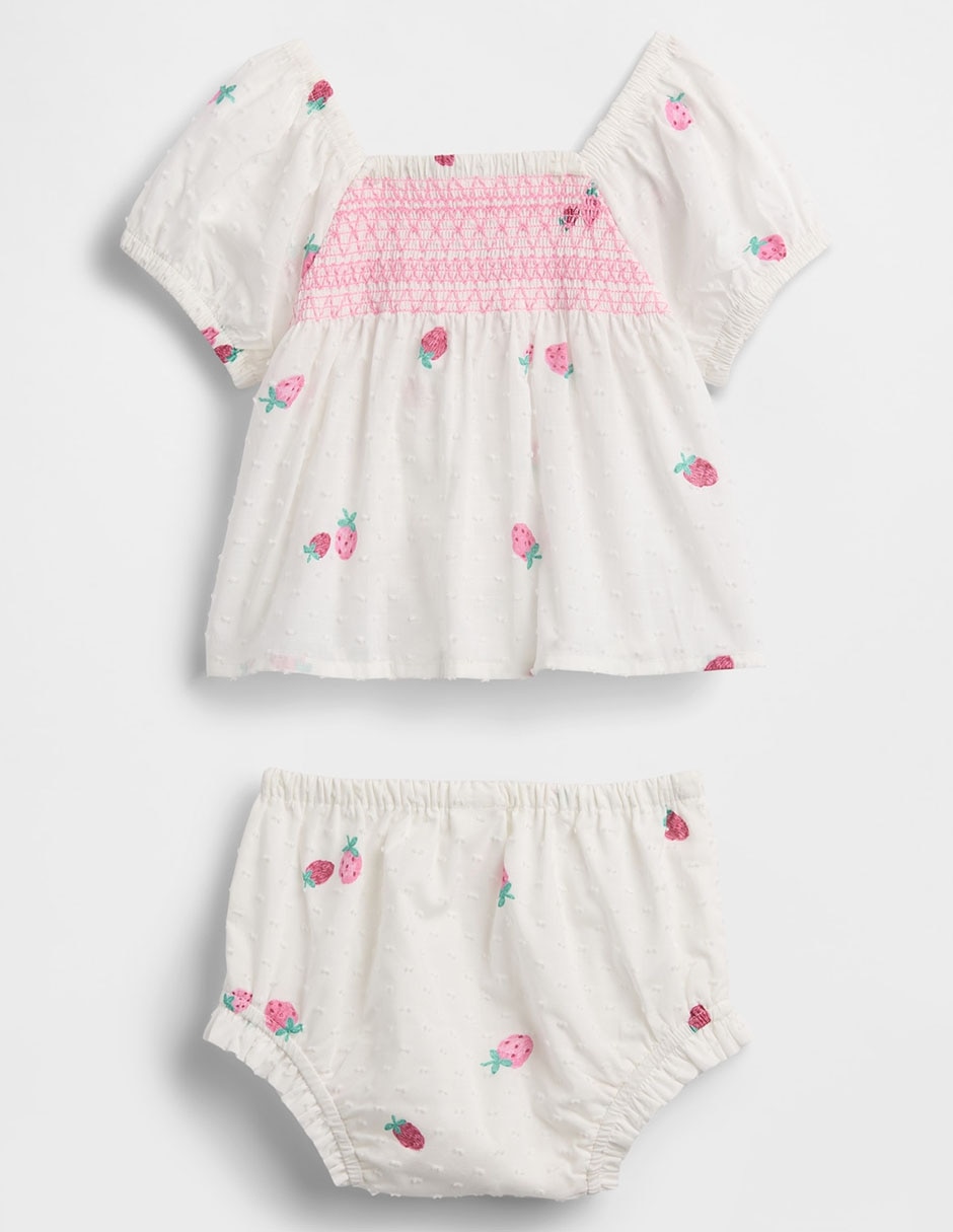 Conjunto de algodón para bebé niña 2