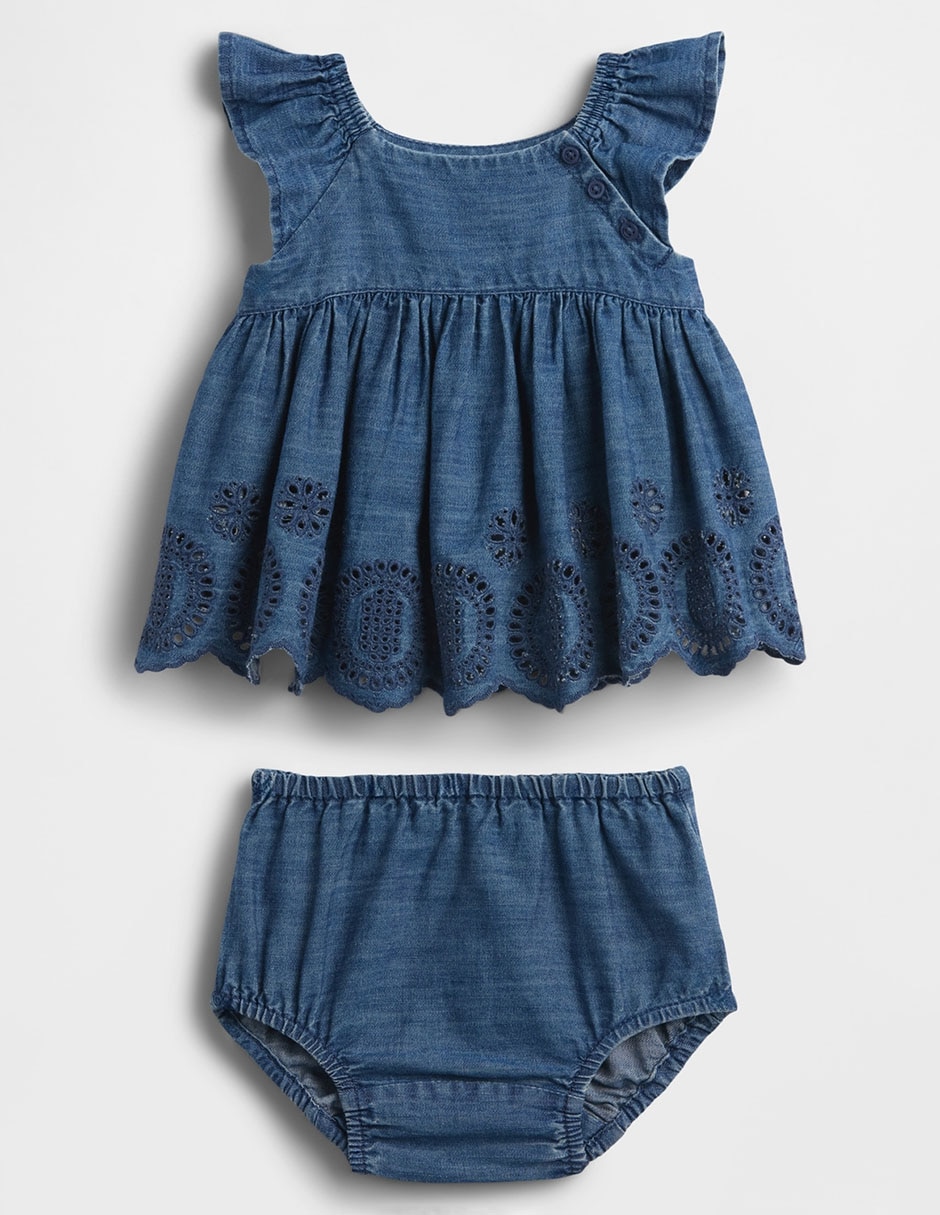 Conjunto de algodón para bebé niña Conjunto de algodón para bebé niña
