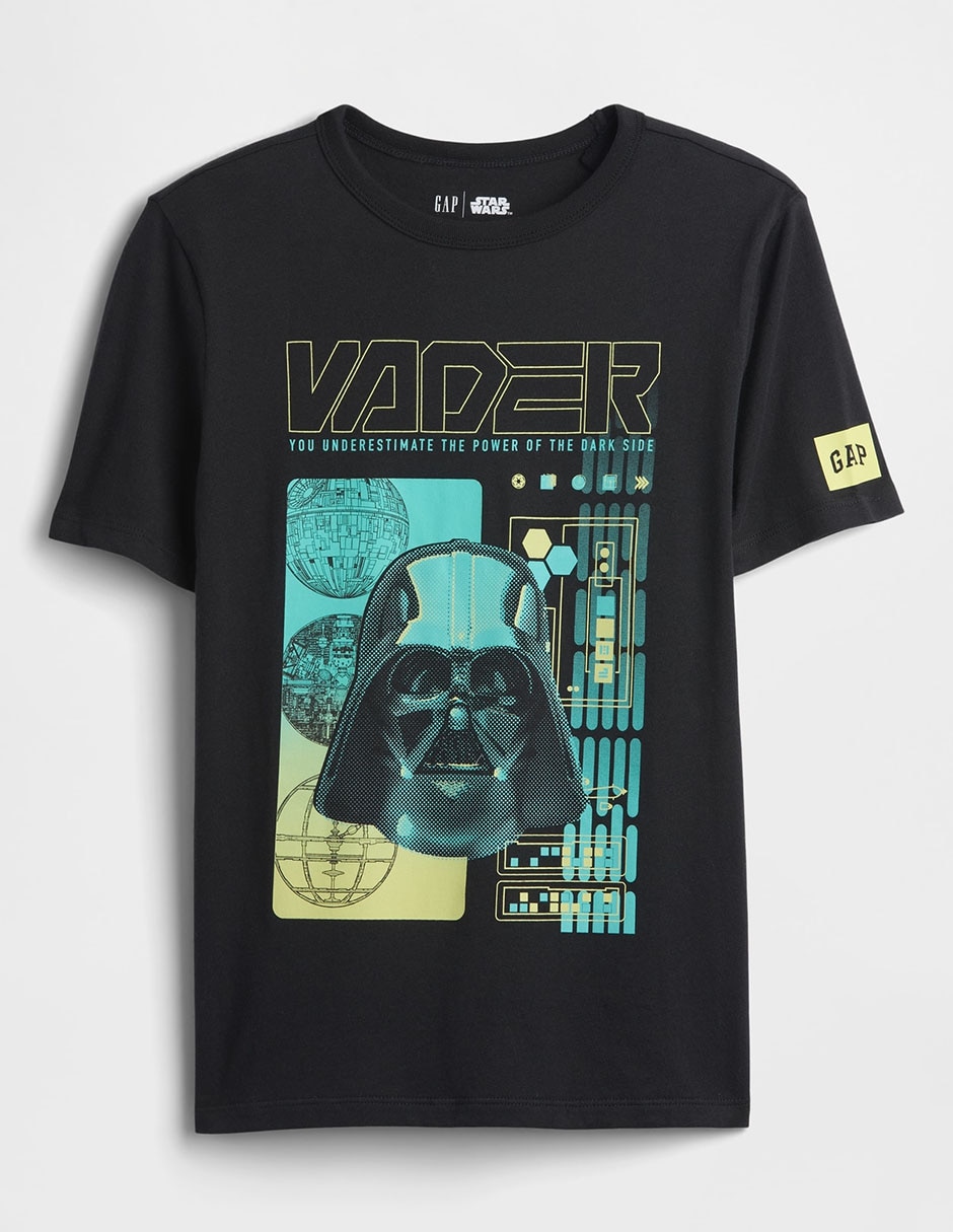 Playera Darth Vader manga corta para niño Playera Darth Vader manga corta para niño