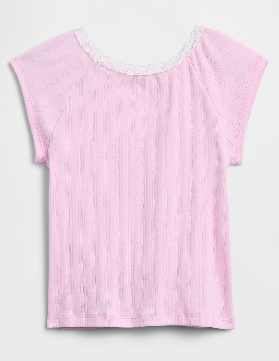 Playera manga corta para niña 2