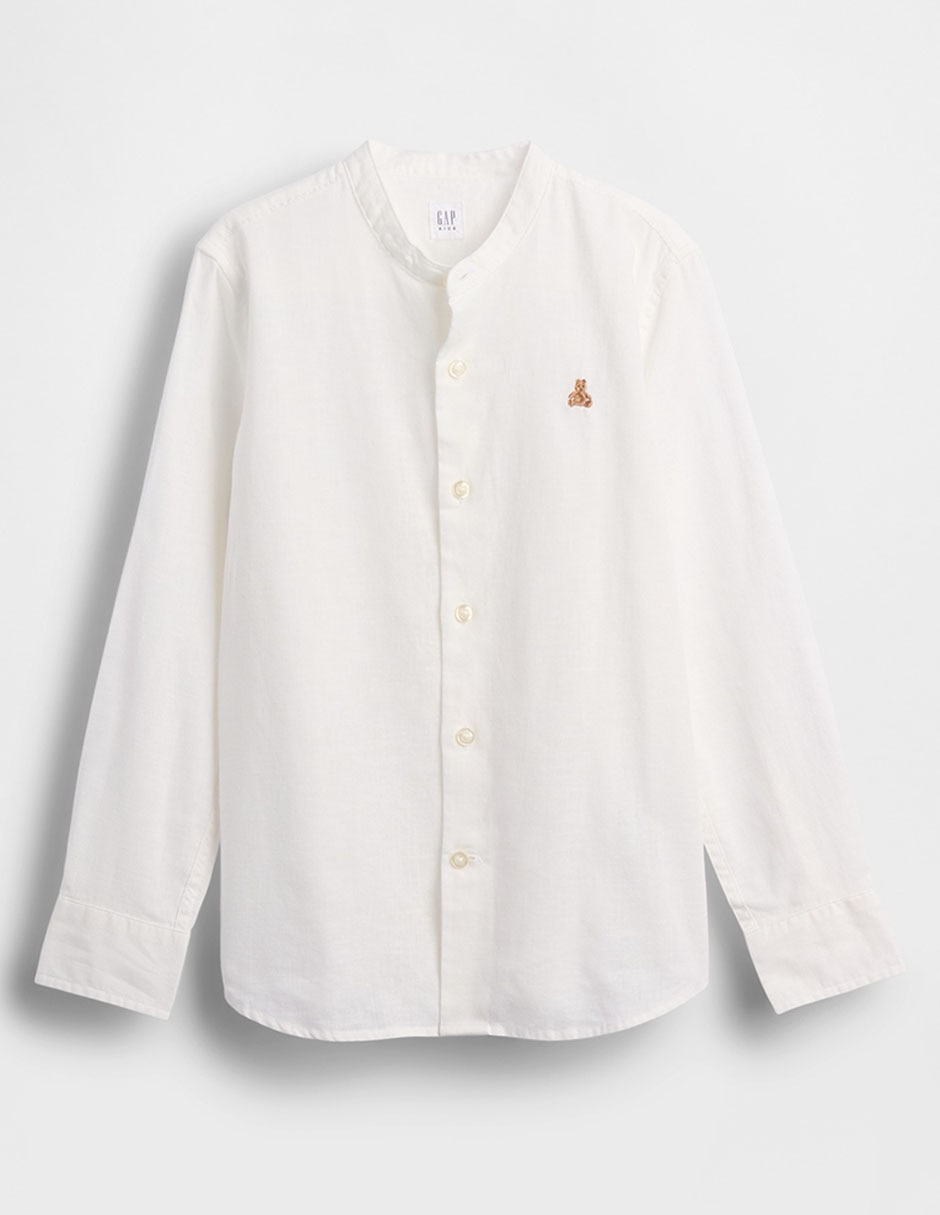 CAMISA GAP 887107 NIÑO REGUL, M, BEIGE