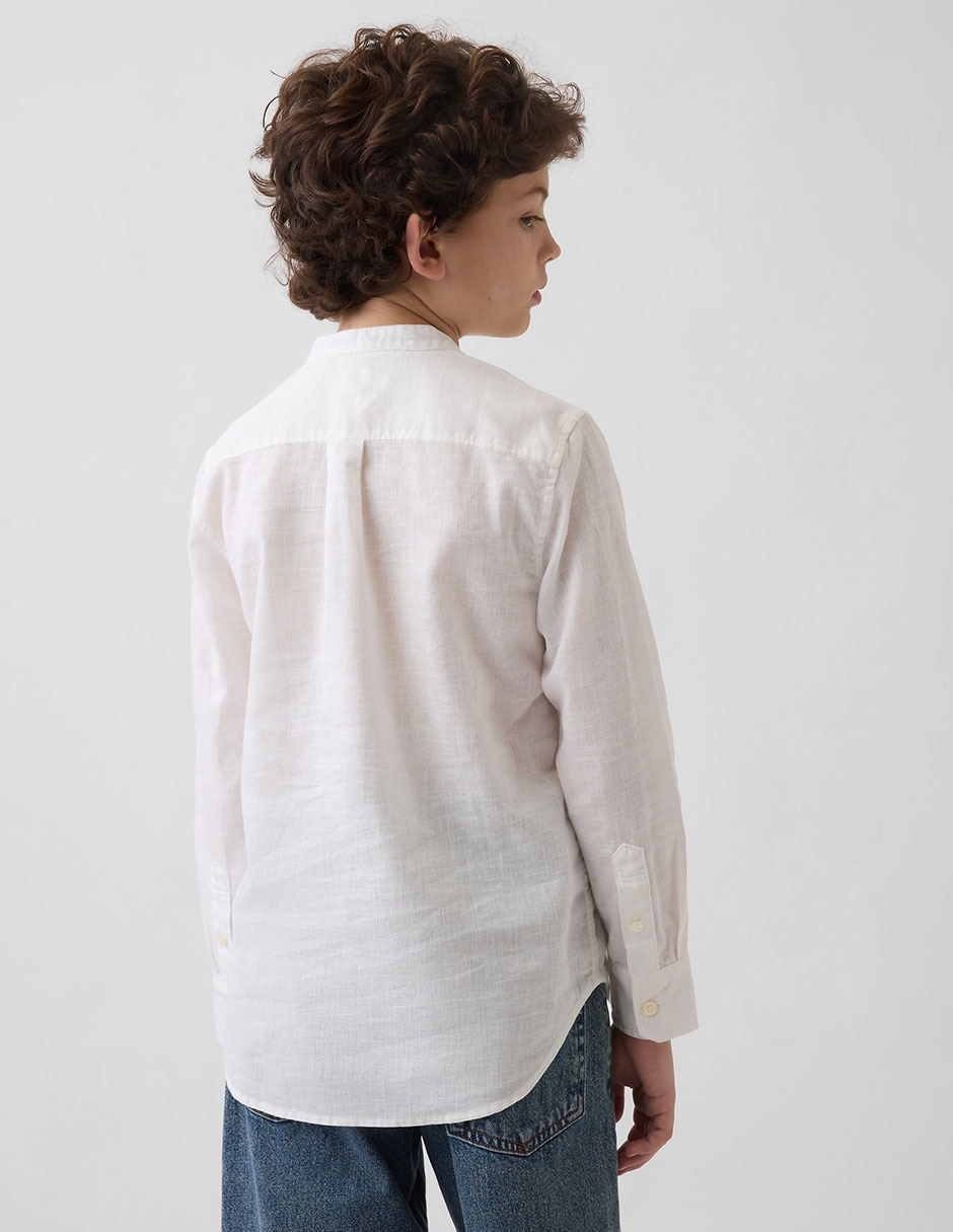 CAMISA GAP 887107 NIÑO REGUL, M, BEIGE