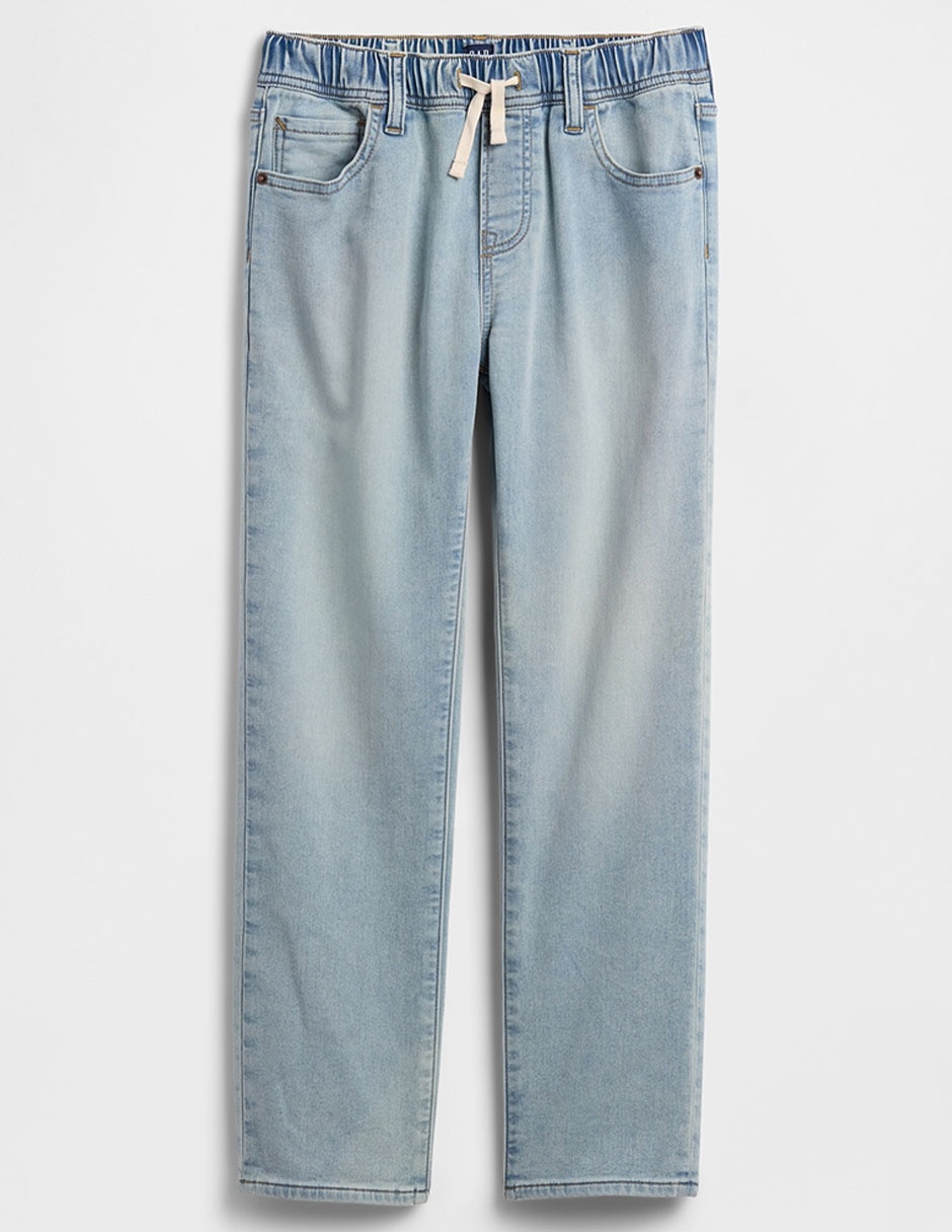 Jeans straight lavado claro para niño Jeans straight lavado claro para niño