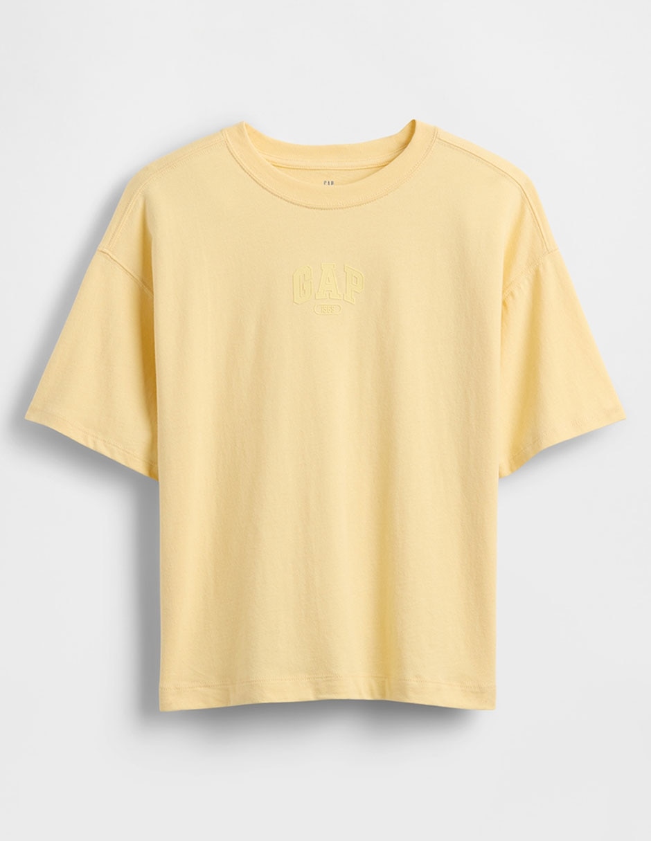 Playera manga corta para niño