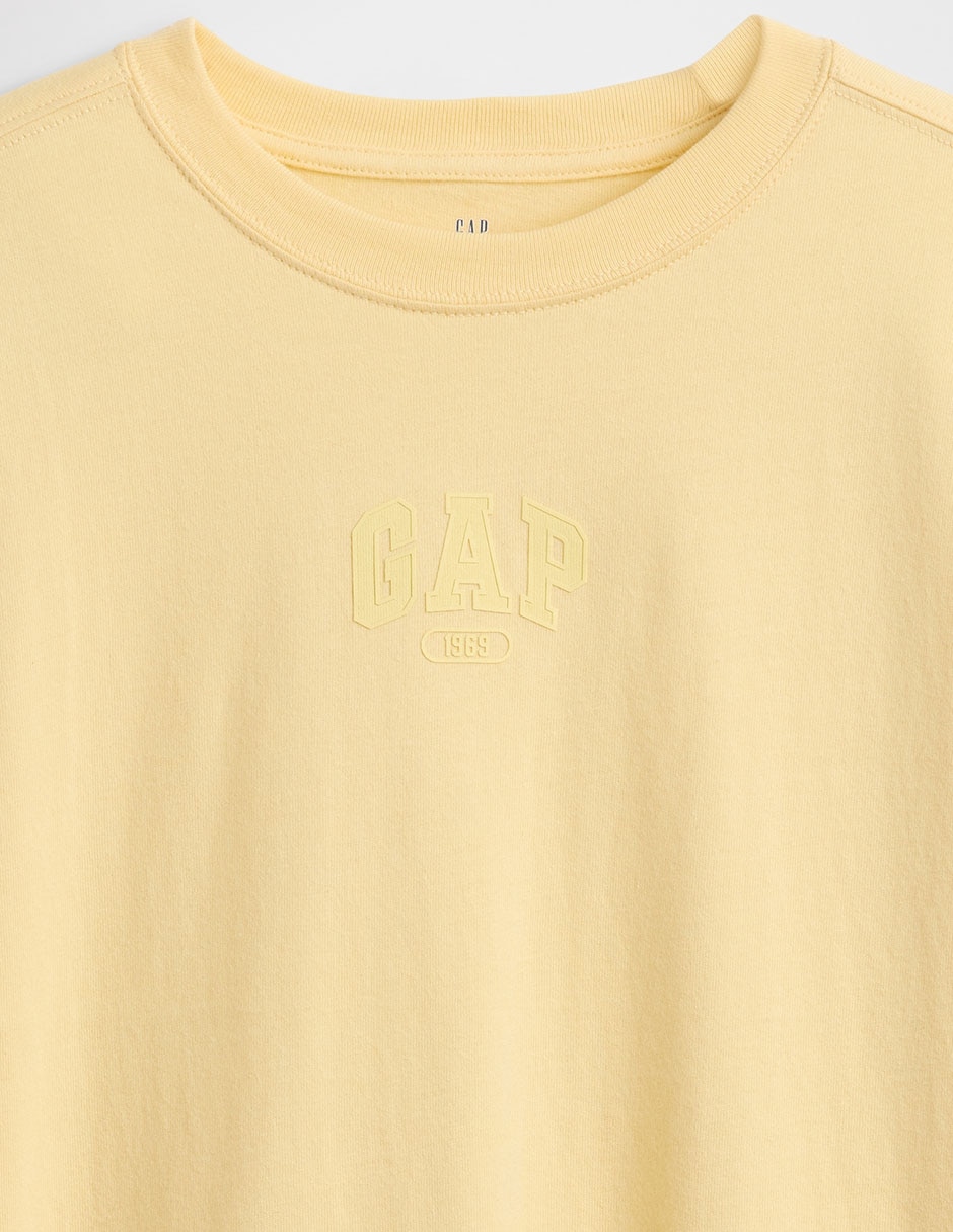 PLAYERA GAP 887100 NIÑO, XG, AMARILLO