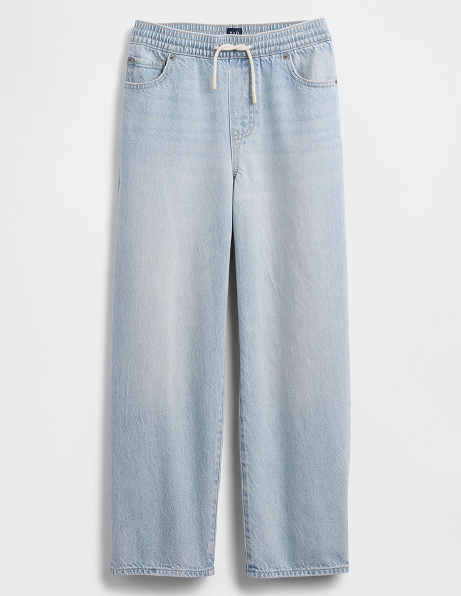 Jeans baggy lavado claro para niño 2