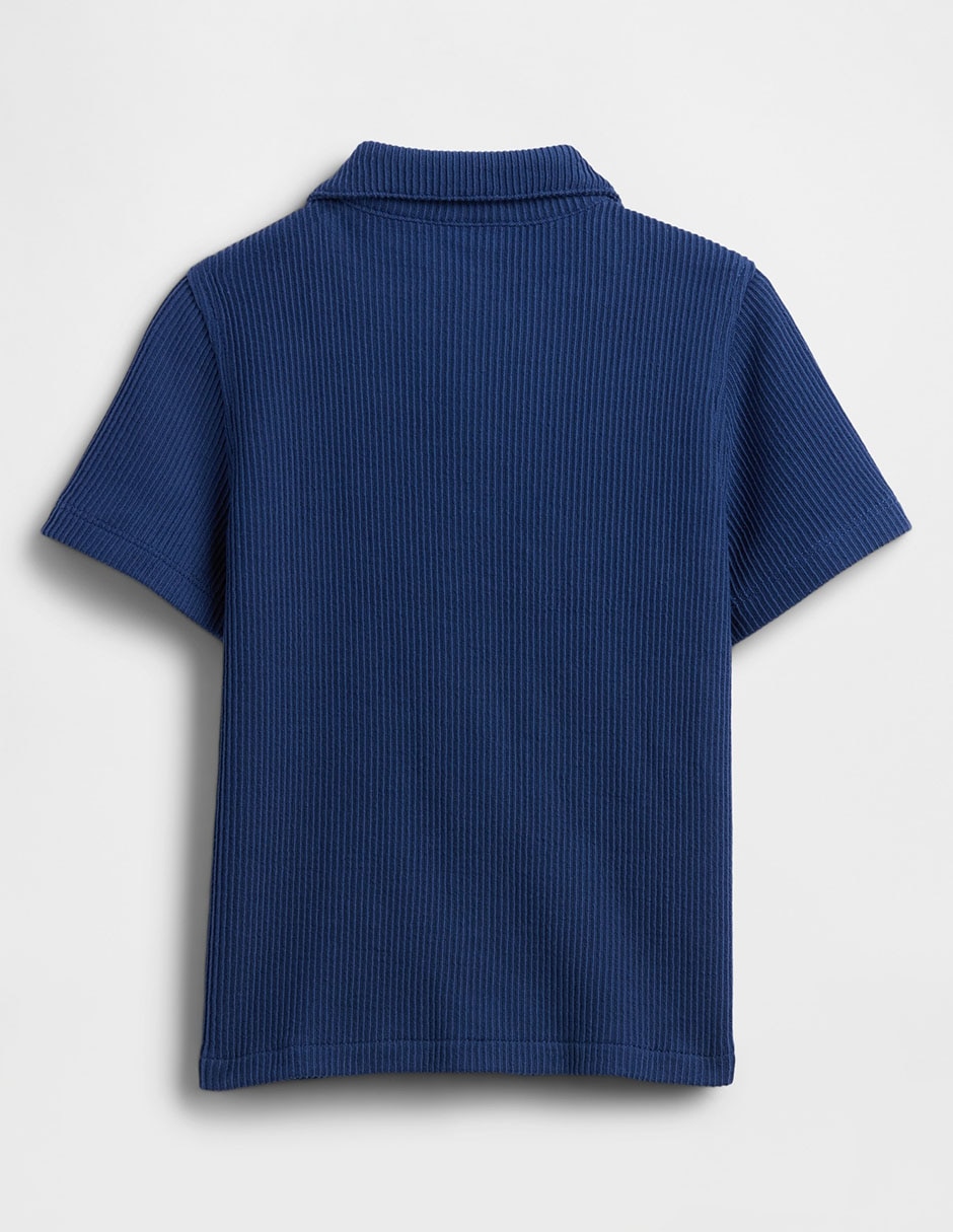 Camisa casual de algodón manga corta para niño 2