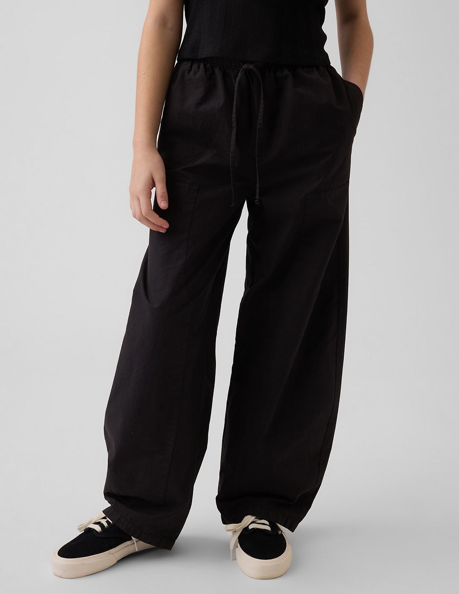 PANTALÓN GAP 890393 NIÑA REG, G, NEGRO