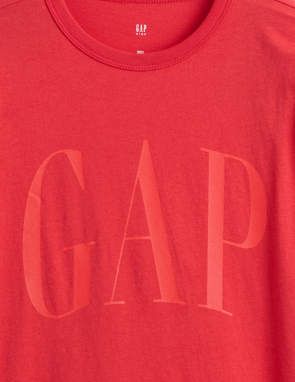 PLAYERA GAP 890444 NIÑO REGU, CH, ROJO