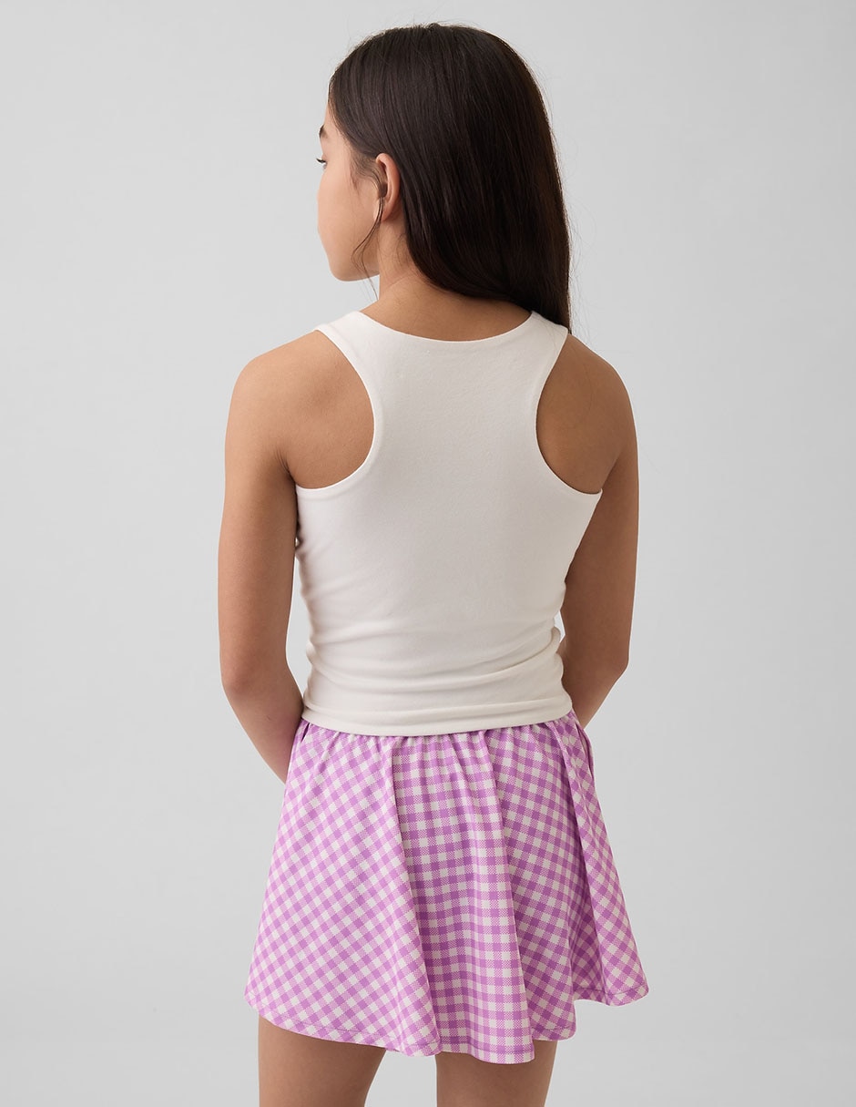 Playera sin manga para niña