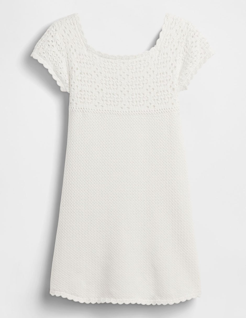 VESTIDO GAP 890717 NIÑA CAÍD, M, BEIGE