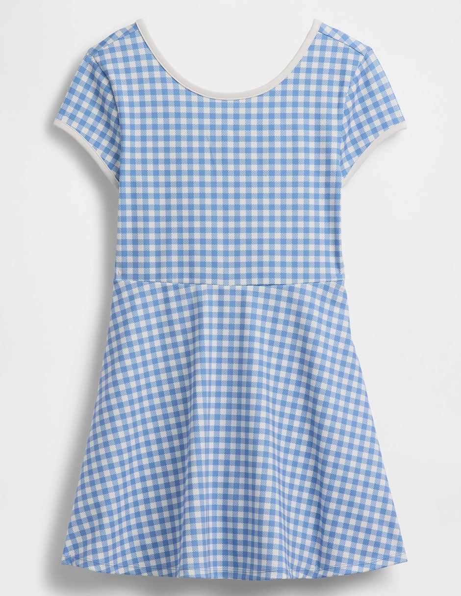 Vestido manga cap para niña Vestido manga cap para niña