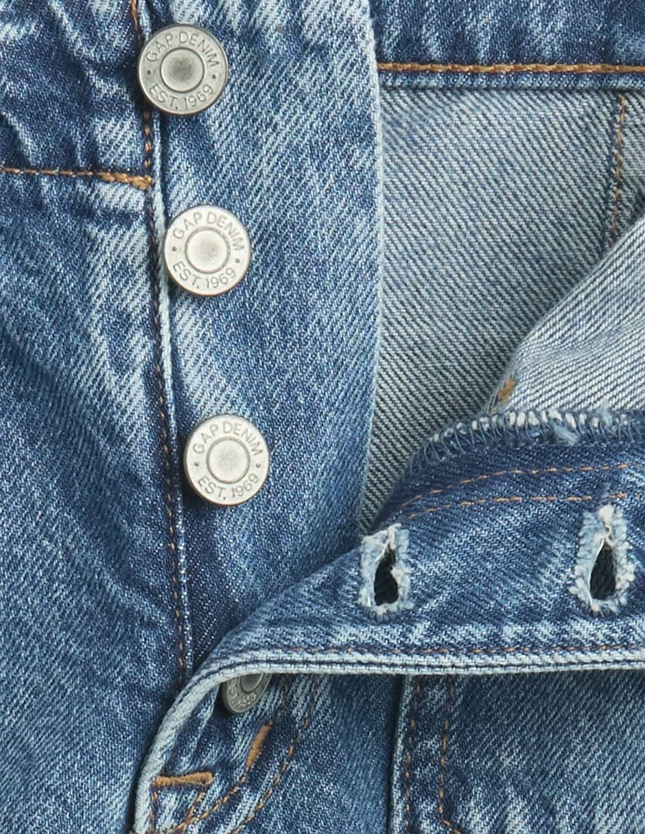 Jeans flare lavado medio para niña 3