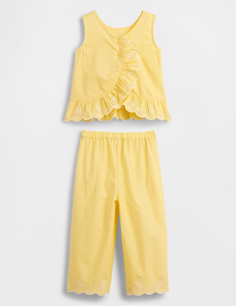 CONJUNTO GAP 877, 6-12 MESES, AMARILLO