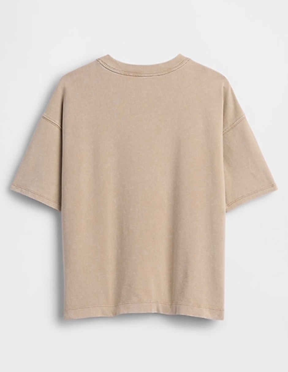 PLAYERA GAP 747751 NIÑO TIE, XG, KHAKI