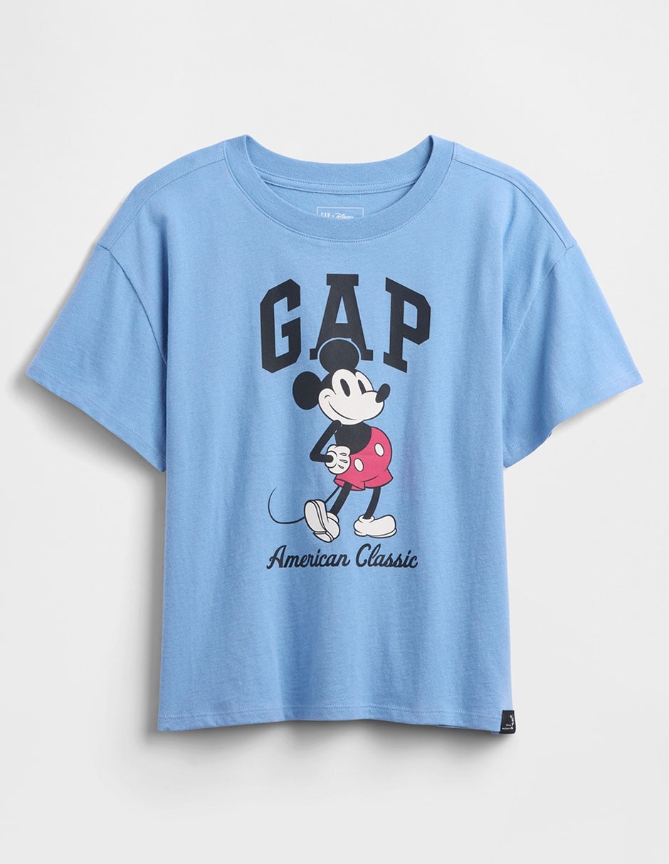 Playera Minnie Mouse Disney manga corta para niña