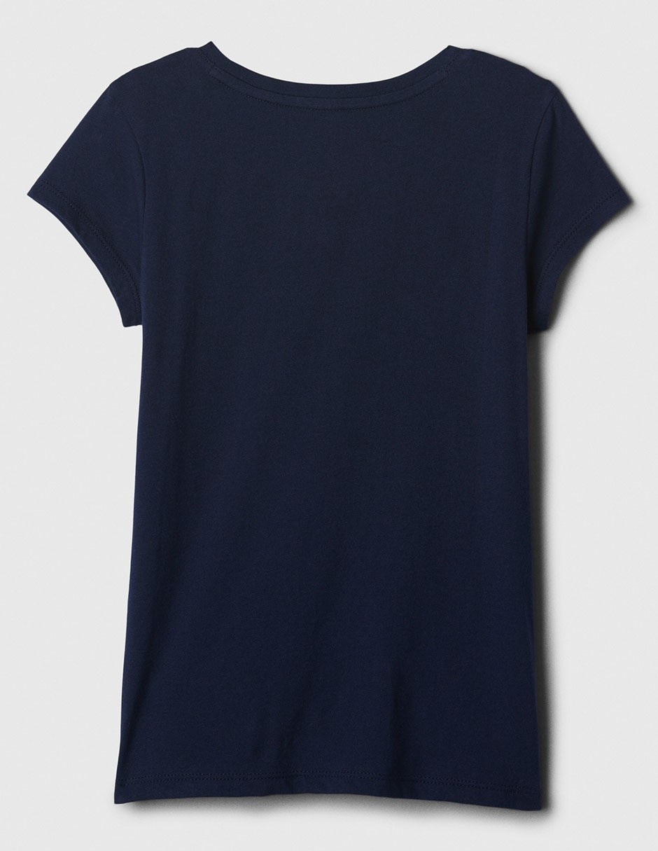 Playera manga corta para niña 2