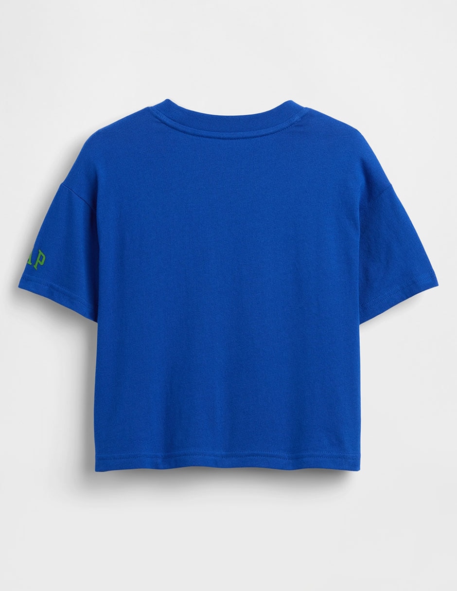 Playera Super Mario Bros manga corta para niño 2