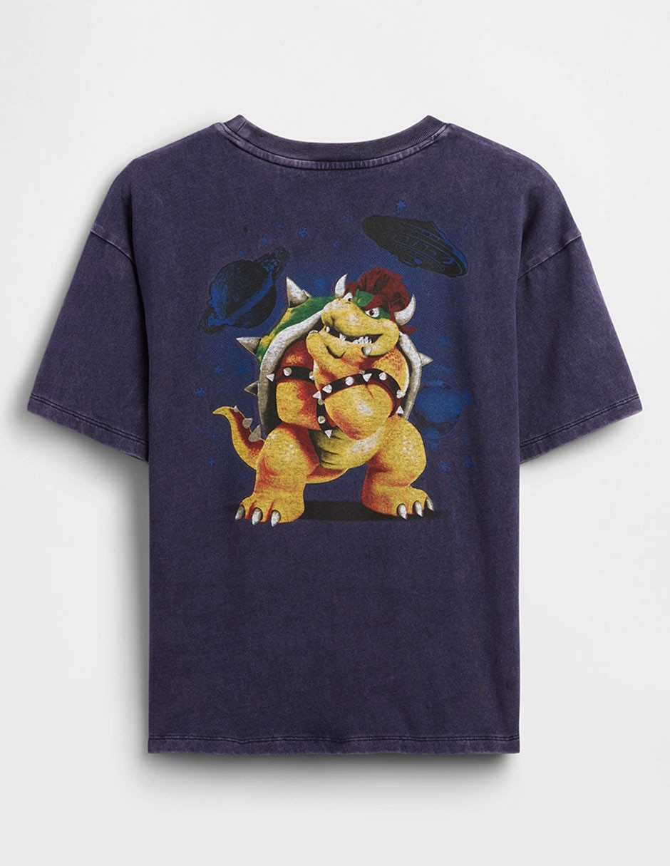 PLAYERA GAP 887401B NIÑ, XG, AZUL MARINO